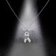 thumbnail image 4 of Collar Elegante de la Cinta de la Mariposa Del Día Del Cuidado de las Mujeres, 4 of 6