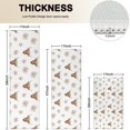 thumbnail image 4 of White Highland Cow Flower Pattern Kitchen Rugs Sets Of 3,Kitchen Runner Rugs Non Skid Washable,Decorative Kitchen Floor Mats for Kitchen,Sink,Laundry,17"x30"+ 17"x47" + 17"x59", 4 of 6