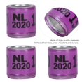 thumbnail image 4 of 100Pcs Pigeons Leg Ring Bird Foot Ring Aluminium Alloy Identify Bands Training ToolPurple, 4 of 4