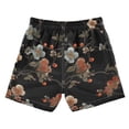 thumbnail image 7 of FORMRS Boys Swim Trunks Quick Dry Mesh Liner Boardshorts Sizes XS-XL, Black Flowers, 7 of 7