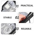 thumbnail image 3 of Digital Accessory Storage Bag Electronic Organizer for Travel and Bathroom Organization Black Shockproof 1Set, 3 of 4