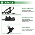 thumbnail image 3 of Sensor de Velocidad de Rueda ABS Unique Bargains Sensor ABS Sistema de Frenado Antibloqueo No.4683470AF para Dodge Caravan 2006-2007 1 Pc Frontal Derecho, 3 of 7