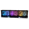 thumbnail image 1 of Riwcyla DS3231 Digital Kit with 6,Digit Large Bold Font Display Electronic Bulk Spectrum Display Module Multifunctional DIY Featuring Time / / Date / Week / / Countdown / Voice Wake,Up / To, 1 of 1