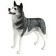 thumbnail image 3 of Figura de perro realista, estatua de perro Husky, decorativa, figuras de animales, juguetes de animales pequeños para niñas y niños, 3 of 9