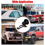 135dB Warning Siren Horn, 12V Car Warning Alarm Police Fire Loud Alarm Speaker for Police Fire Ambulance ERV Patrol Car Truck