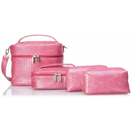 picnic gift 7266-pk mojito four in one insulated cosmetics bag, pink (Make The Best Mojito)