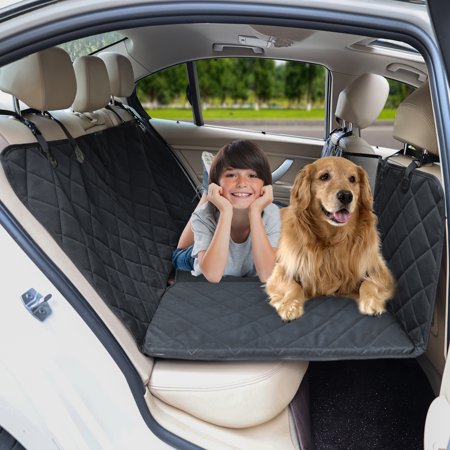 Duuclume Back Seat Extender, Waterproof Dog Car Seat Cover Hard, Durable Backseat Protector