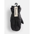 thumbnail image 2 of No Boundaries Women's Puffer Nylon Mittens, L/XL, 2 of 4