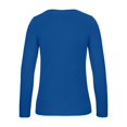 thumbnail image 2 of B&C - Camiseta deportiva de manga larga #E150 para mujer señora (Azul Real), 2 of 3