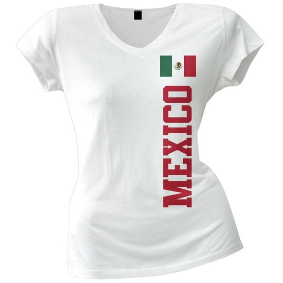 World Cup Mexico Juniors V-Neck T-Shirt - X-Large