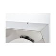 thumbnail image 5 of Living District Jillian 3-Light Iron & Glass Bath Sconce in Chrome/Frosted White, 5 of 5