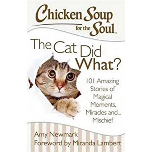 Pre-Owned Chicken Soup for the Soul: The Cat Did What?: 101 Amazing Stories of Magical Moments, Miracles And... Mischief (Paperback) 1611599369 9781611599367
