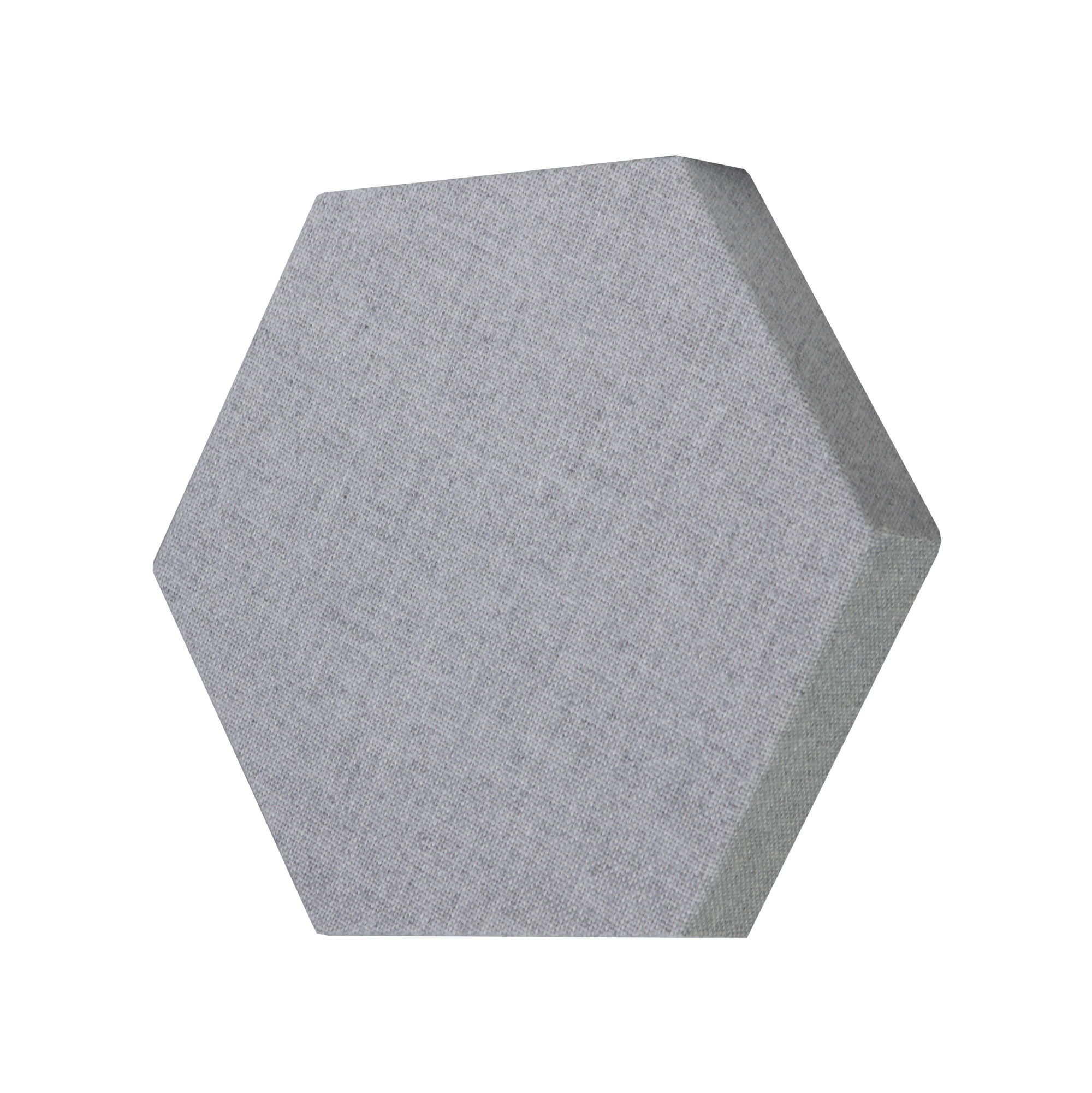ATS Acoustics Hexagon Acoustic Panel Fire Rated 12" x 2" Sound Absorbing Professional Studio Quality Wall Tile (Blue Smoke)