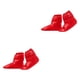 thumbnail image 1 of Wosthever Zapatillas de plumón de pato para acampar al aire libre, zapatos de calcetín, botines de bota más cálidos Rojo L 2piezas, 1 of 1