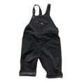 thumbnail image 2 of Huanglei Kids Bib Pants Autumn Style Thickened Straight Denim Bib Pants For Men And Women (3Y 8Y) Joggers Sweatpants Kids, 2 of 5