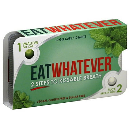 ***Discontinued***Eatwhatever Gel Caps & Breath Mints, 0.6 oz, (Pack of 9)