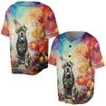thumbnail image 3 of Hello 2025 Cane Corso Celebrates Happy New Year Firework Balloon All Over Print 3D Baseball Shirt Italian Mastiff Dog Lover Gifts Idea Softball Sport - 02024, 3 of 6
