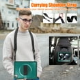 thumbnail image 4 of for iPad Air 11 Inch 2024 Rugged Case, 360 Rotating Hand Strap Stand/Pencil Holder/Adjustable Crossbody Strap, [2 In 1] Protective for iPad Pro 11 2022/2021/2020/2018/Air 4/Air 5, Darkgreen, 4 of 20