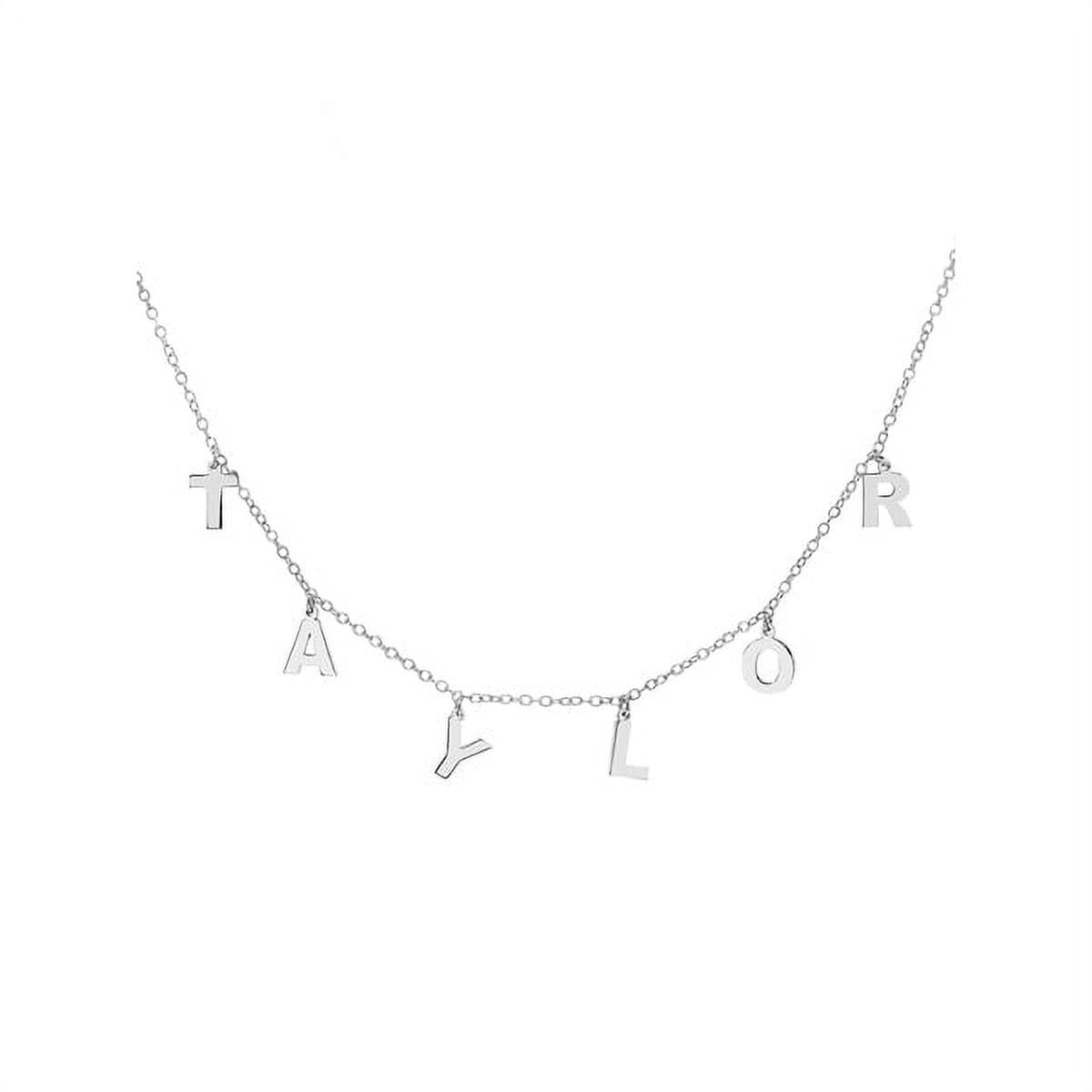 Personalized Initials Name Necklace