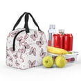 thumbnail image 5 of Honeii Butterflies (2) Print Lunch Bag Women, Lunch Box Lunch Bag for Women Adult Men, Small Leakproof Cute Lunch Tote Large Capacity Reusable, 5 of 8