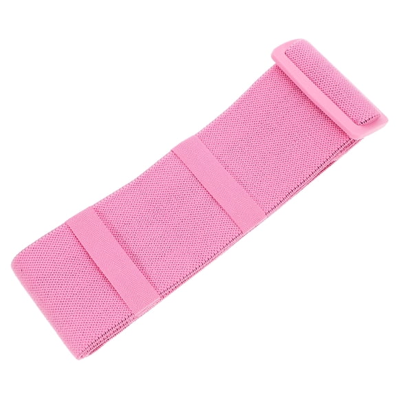 PAMINGONO Banda Elástica Deportiva Rosa Para Calentamiento Y Fortalecimiento De Cadera Con Agarre Cómodo