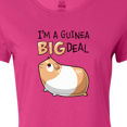thumbnail image 4 of Inktastic I'm a Guinea Big Deal with Cute Guinea Pig Women's T-Shirt, 4 of 5