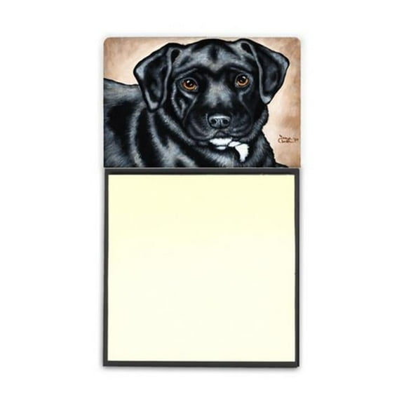 Black Bart the Labrador Sticky Note Holder