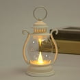 thumbnail image 3 of Soumake Retro LED Electronic Candle Lamp Long-Lasting Safe Eco-Friendly Decorative Gift Lantern with Easy Battery Replacement, 3 of 7