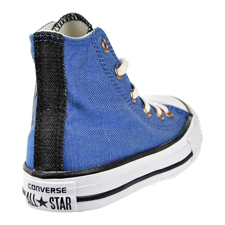 Converse Chuck Taylor All Star Hi Little Shoes Blue-Black-White 659965f - Walmart.com