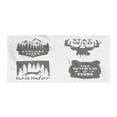 thumbnail image 1 of Saying Gym Towel, Wilderness Emblems Stay Wild Wander the World is Your Arrow Pine Wildlife Animals, One-Sided Quick Dry Microfiber for Beach Fitness & Swimming, 60" x 30", Grey, by Ambesonne, 1 of 2