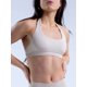 thumbnail image 2 of Entrenamiento Yoga Top para Mujeres Sin Costuras Abiertas (beige M), 2 of 8