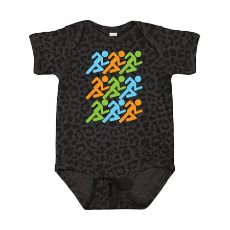 

Inktastic Running Marathon Race Runner Gift Baby Boy or Baby Girl Bodysuit