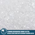 thumbnail image 3 of Glitter Estanoite Iridiscente Grueso 160 g Blanco, 3 of 7