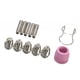 thumbnail image 5 of 12 piezas de Partes Consumibles para Antorcha Cabeza Guía Espaciadora Boquilla de 55 -60 WSD-60, 5 of 6
