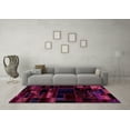 thumbnail image 3 of Ahgly Company Indoor Rectangle Patchwork Pink Transitional Area Rugs, 5' x 8', 3 of 4