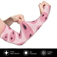 thumbnail image 3 of Goofa Pig Nose Pattern UV Sun Protection Arm Sleeves, UPF 50 Sports Cooling Arm Compression Sleeves for Men Women Teenager, 3 of 8
