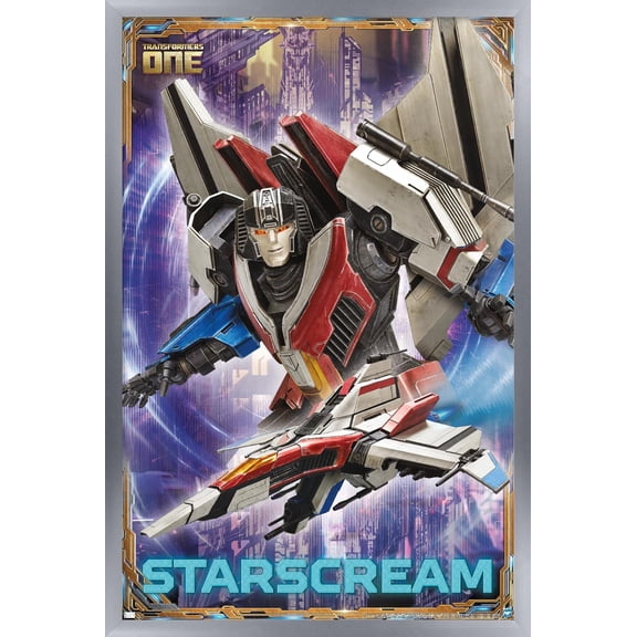 Hasbro Transformers: One - Starscream Wall Poster, 14.725" x 22.375" Framed