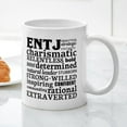 thumbnail image 5 of CafePress - Entj Commander Myers Briggs Personality Mugs - 11 oz Ceramic Mug - Novelty Coffee Tea Cup, 5 of 6