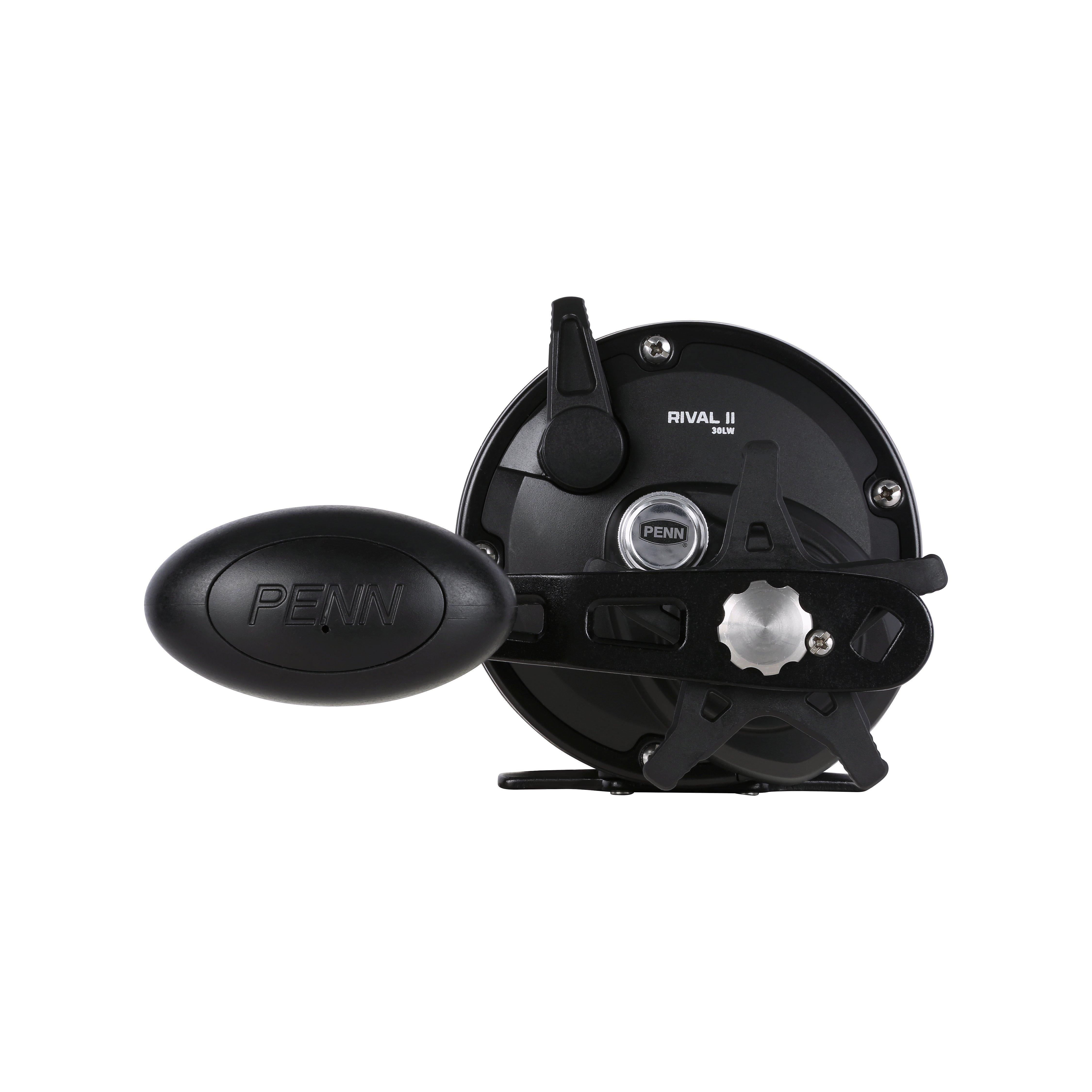 PENN Rival II Level Wind Conventional Fishing Reel, Right-Handed, 30 Size Reel