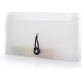 thumbnail image 1 of 13 Pockets Accordion File Folder Office,Home or School Receipt Organiser File Pockets Folder Mini Expanding File Bills Document - Size (White), 1 of 5
