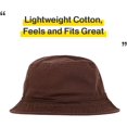 thumbnail image 5 of ORUYROP Unisex Washed Cotton Bucket Hat Summer Outdoor Cap, 5 of 5