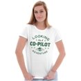 thumbnail image 4 of Alien Believer UFO Hunter Copilot Womens Slim Fit Graphic Tee Brisco Brands M, 4 of 5