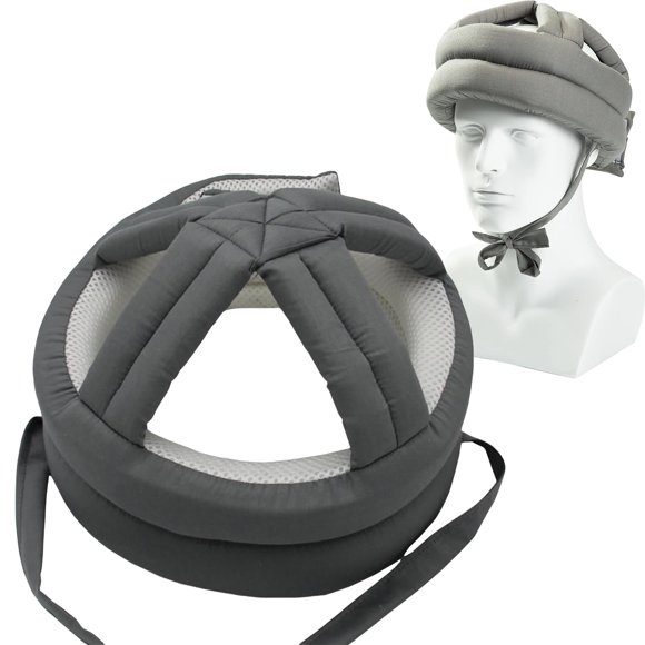 Casco protector ajustable y transpirable Zuaklpton, gris
