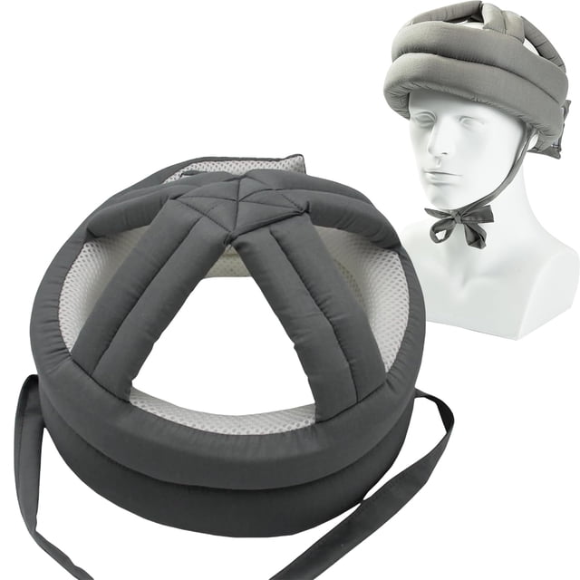 Casco protector ajustable y transpirable Zuaklpton, gris