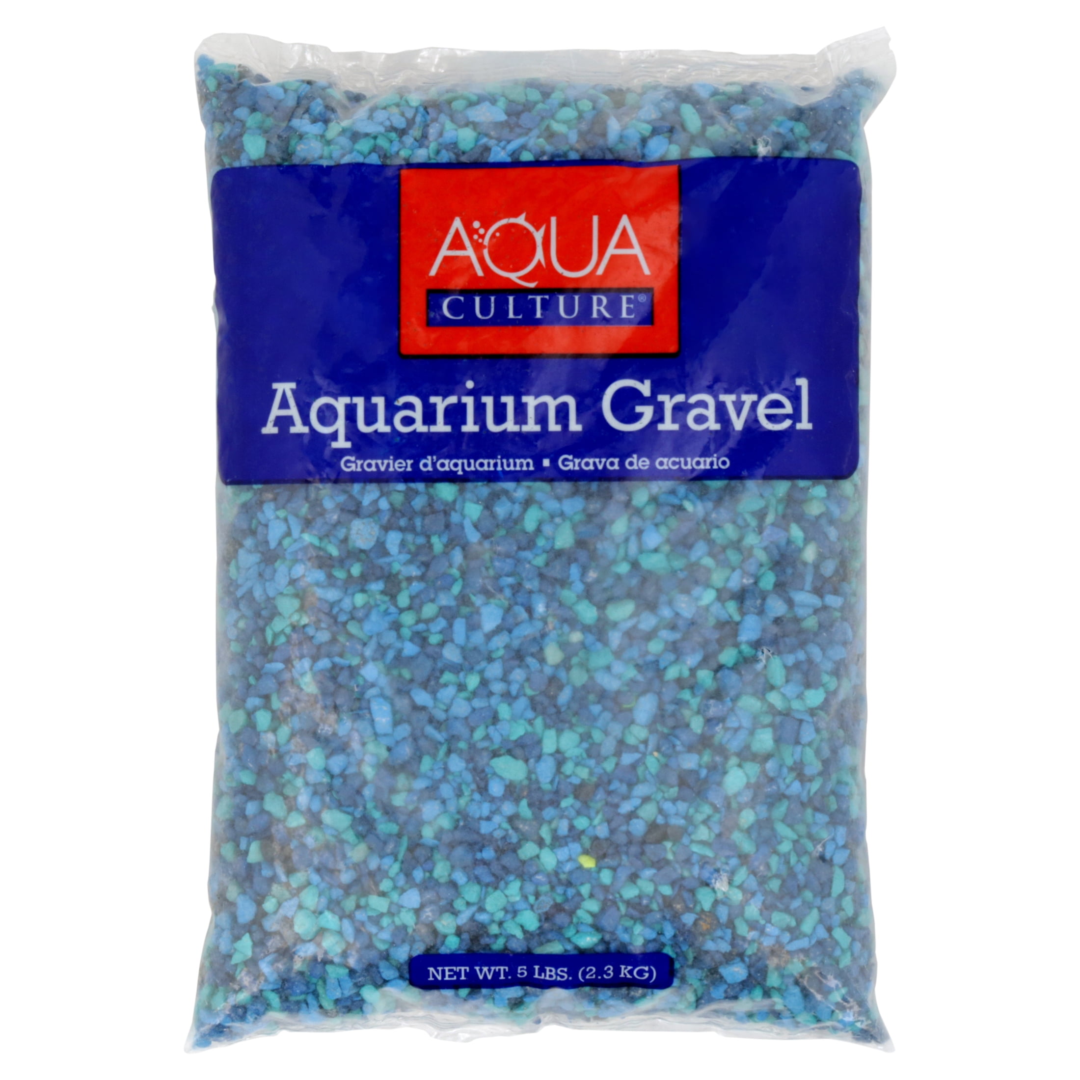 Aqua Culture Aquarium Gravel, Blue, 5 lb