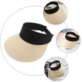 thumbnail image 2 of MasteelfCA 1pc Summer Sun Hat Sun Protection Visor Folding Hat Sun Shade for Women, 2 of 7