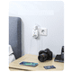 thumbnail image 3 of Adaptador Doble Ee.uu/usa A Enchufe Europeo Eu 3 Usb + Usb C Blanco, 3 of 4