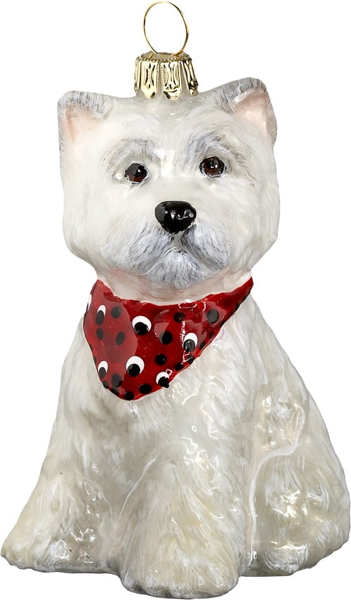 west highland terrier ornament