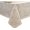 Beige Leaves, variant on Give Thanks Plaid Fall Table Decor, Autumn & Thanksgiving Tabletop Linens, 52x52 Square Tablecloth