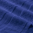 thumbnail image 2 of White Classic Wealuxe Navy Blue Bath Towels 24x50 inch, Cotton Towel Set for Bathroom, Hotel, Gym, Spa, Soft Extra Absorbent Quick Dry 6 Pack, 2 of 8